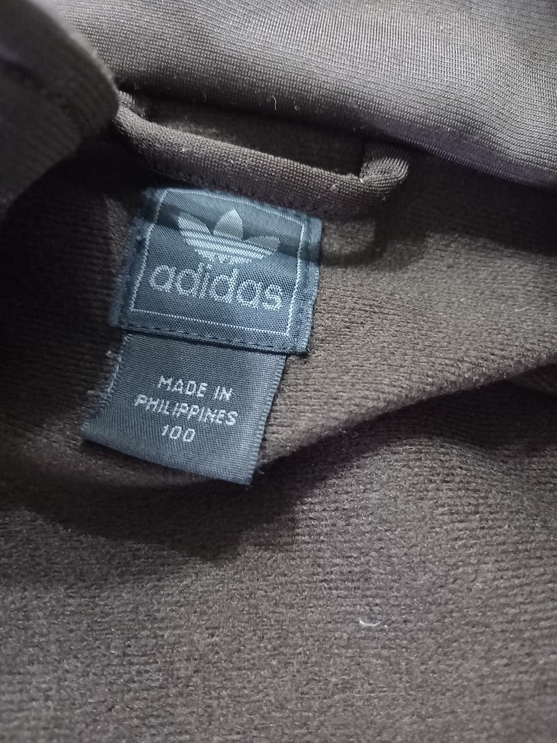 아디다스 파이어버드 브라운 오렌지 트랙탑 저지 져지집업 100/L 상품이미지4