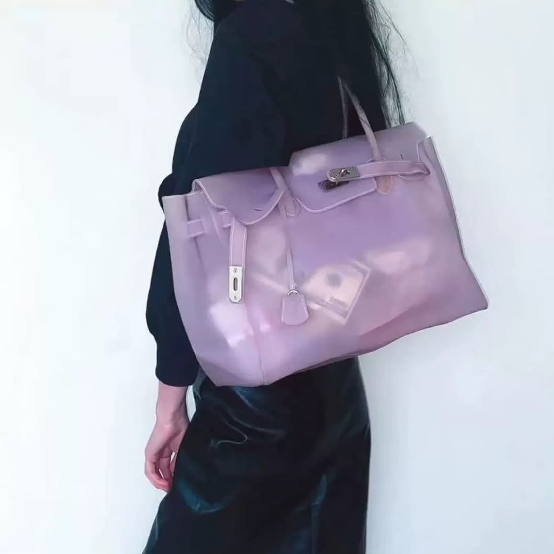 최저가🎀 키키 젤리 버킨백 y2k 퍼킨백 상품이미지4