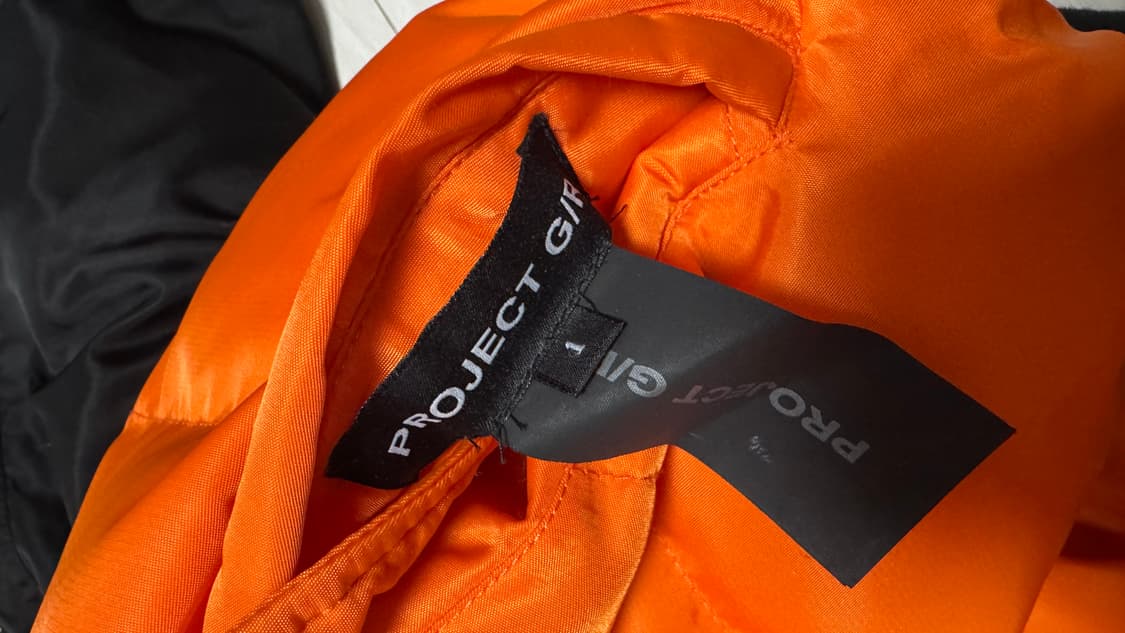 [1]프로젝트gr 리버서블 퍼피 봄버 자켓 블랙 상품이미지6