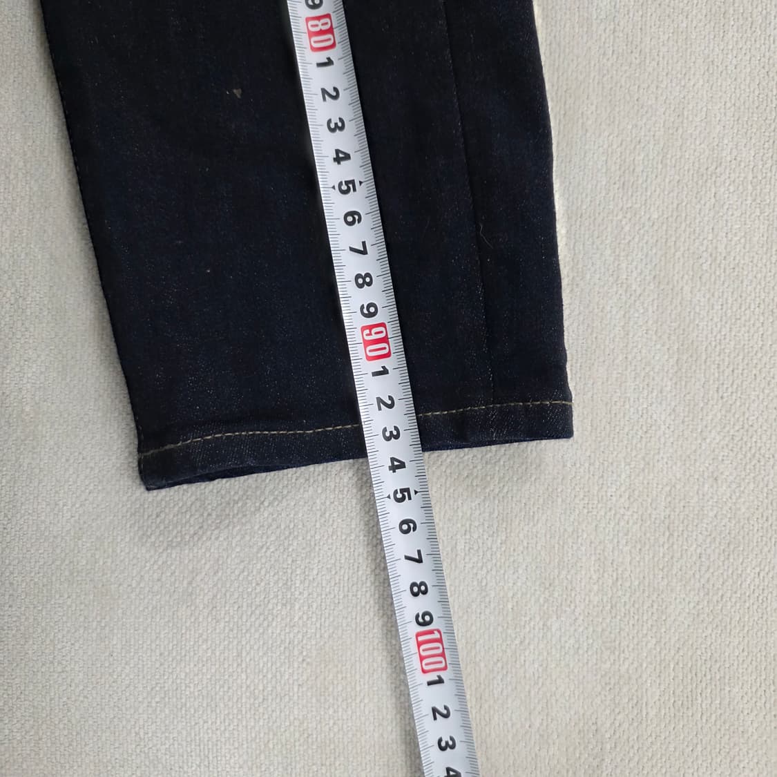 66 유니클로진스 진청 데님 팬츠 0224J 상품이미지7