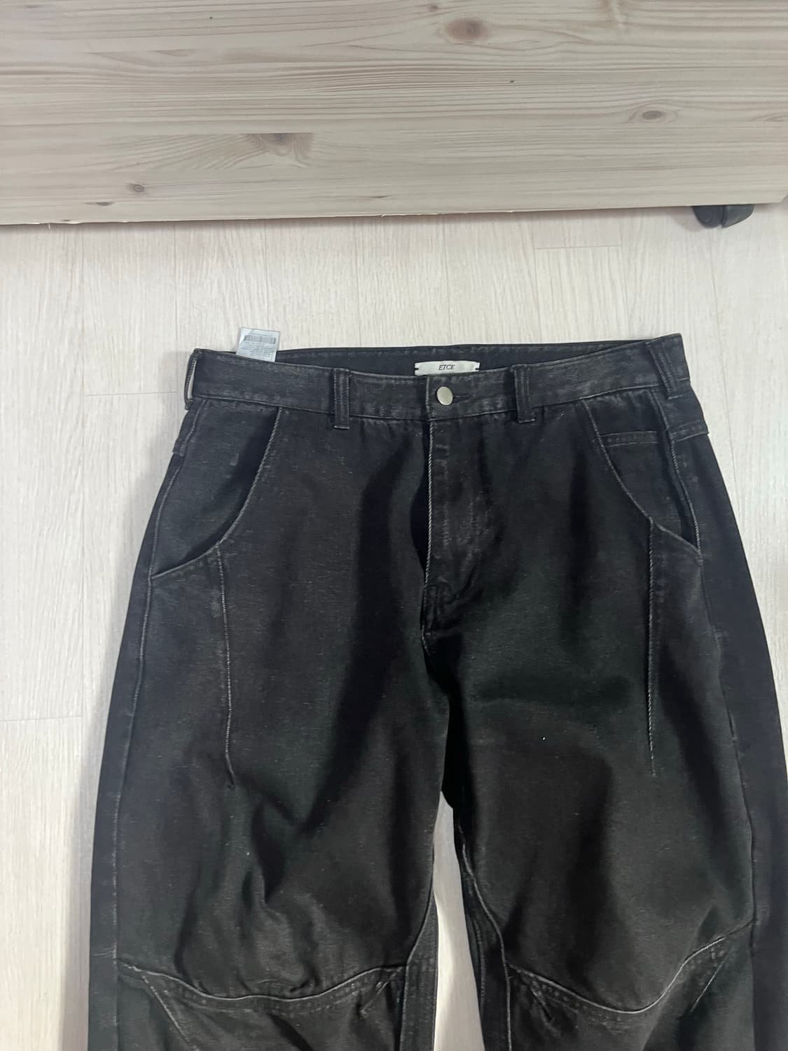 ETCE 커브드 판넬 데님팬츠 L사이즈 상품이미지3