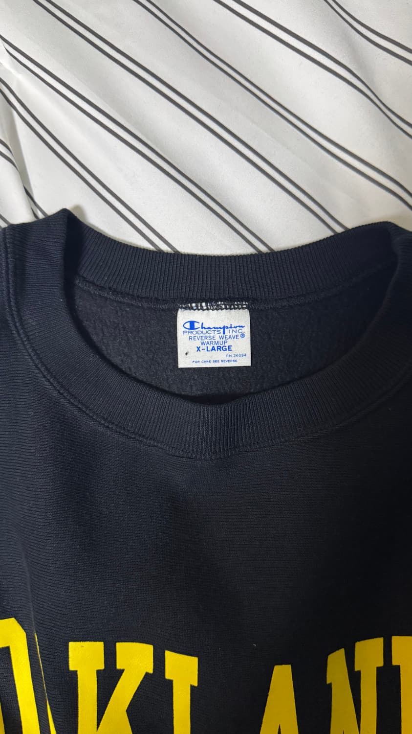 챔피온 블루택 리버스위브 맨투맨 XL 상품이미지2