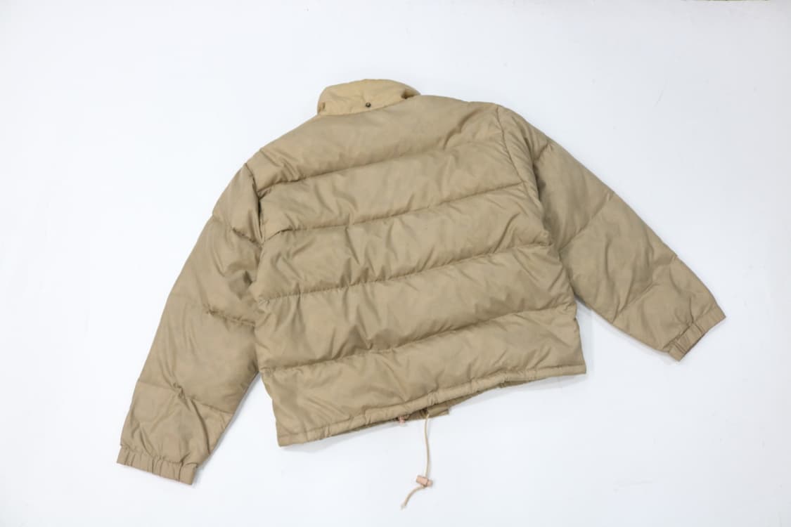 FOREST 빈티지 샌드 베이지 다운 푸퍼 자켓 M 상품이미지6
