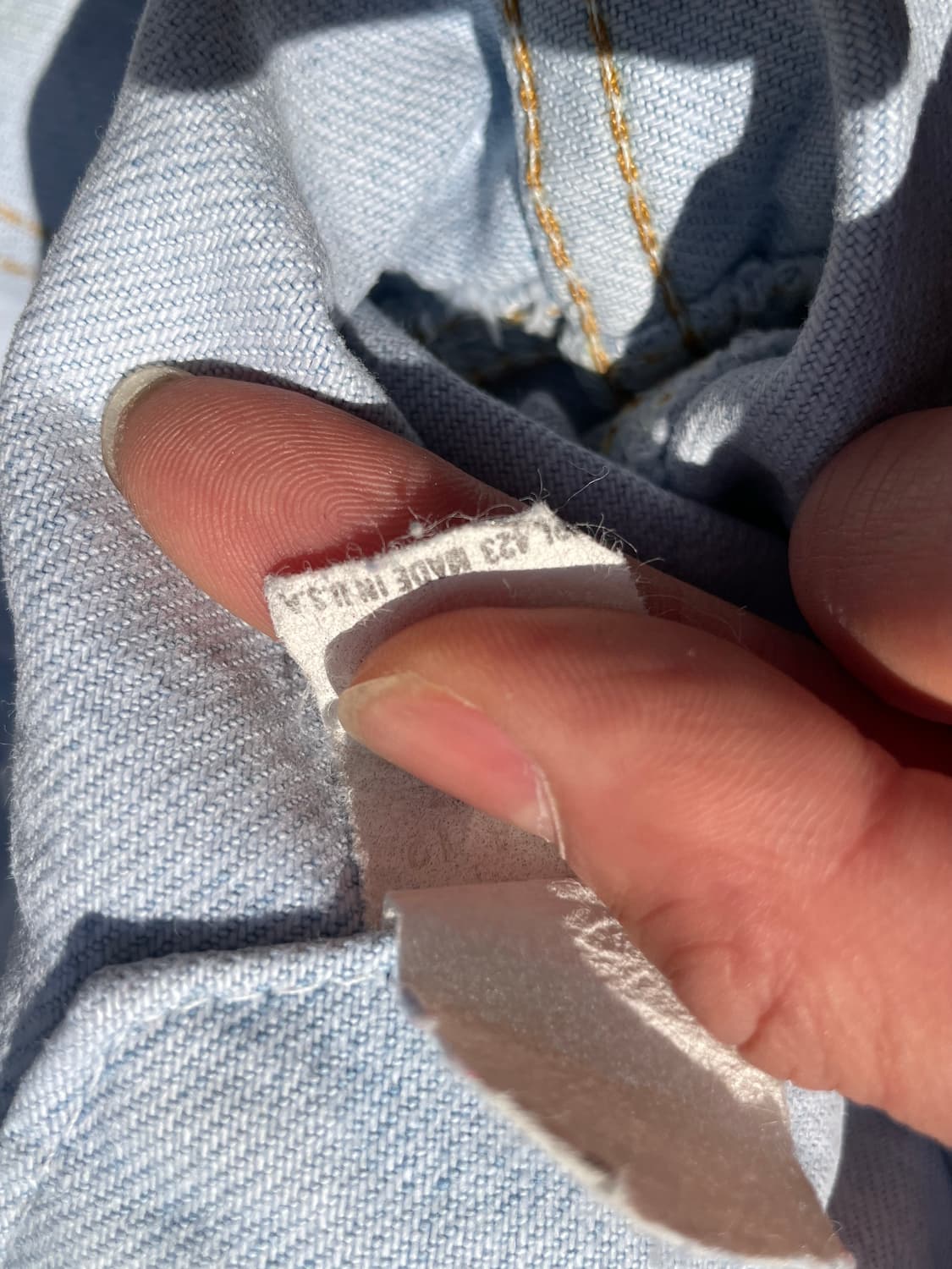 리바이스 made in usa 3세대 트러커자켓 상품이미지10