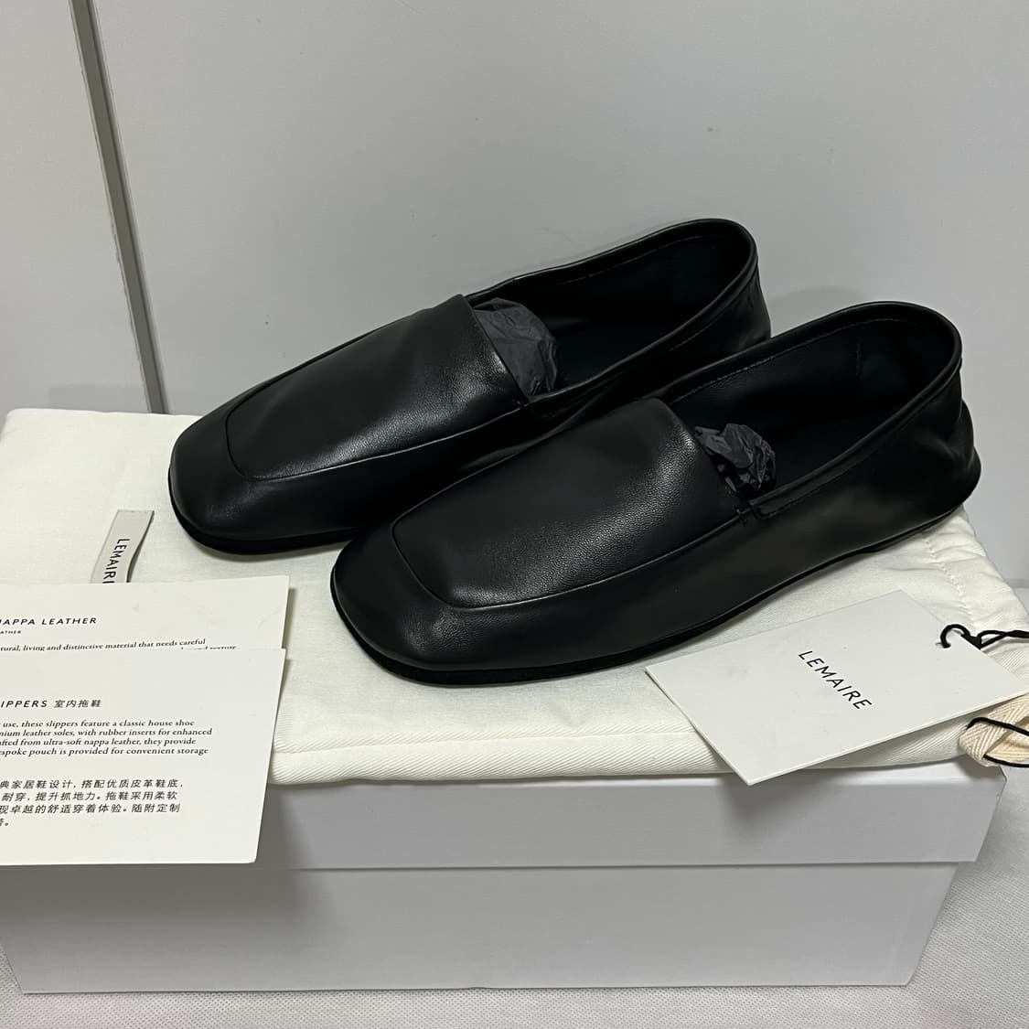 [38]르메르 25fw 인도어 로퍼/블랙 상품이미지1