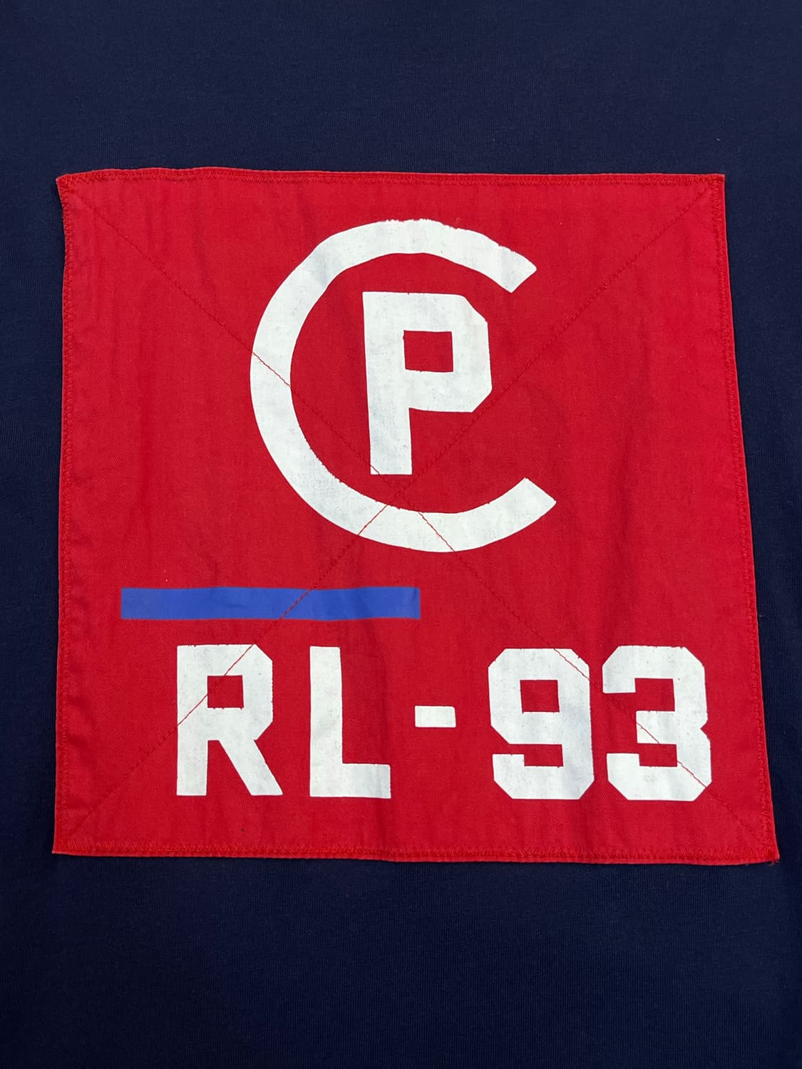 폴로 랄프로렌 RL 빅로고 반팔티 네이비 M  #csz3743 상품이미지5