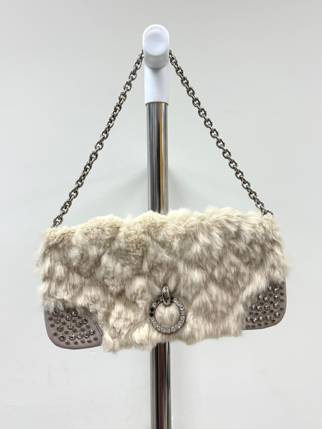 빈티지 퍼 숄더백 상품이미지2