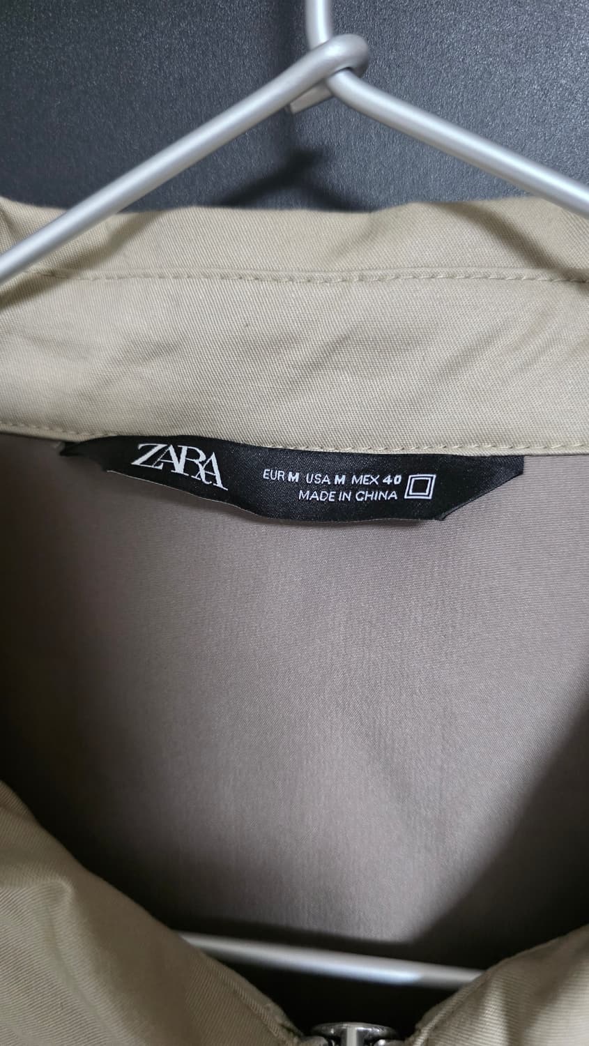 자라 베이지 집업 자켓 M 상품이미지6