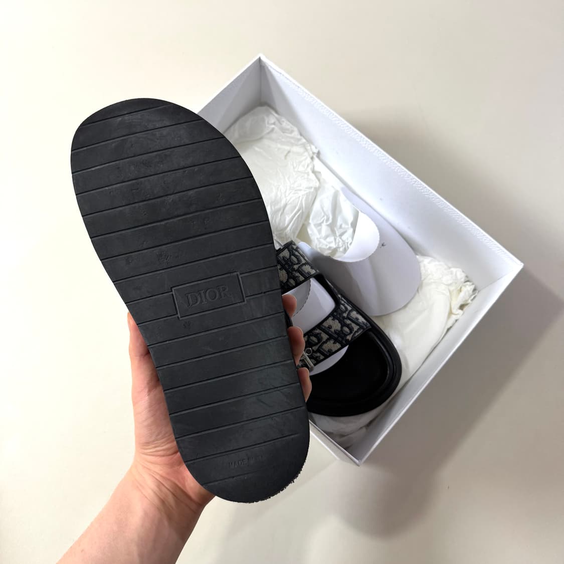 [42/당일출고]디올 오블리크 아쿠아 샌들 / 슬리퍼 상품이미지10