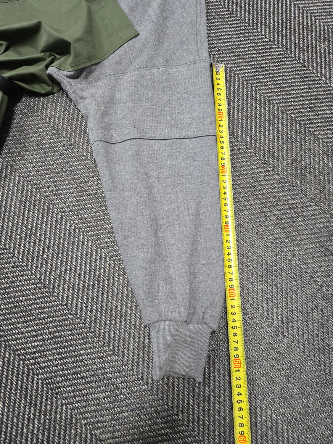 한섬 시스템 22ss SYSTEM  벨트 원피스 카키/회색 상품이미지7