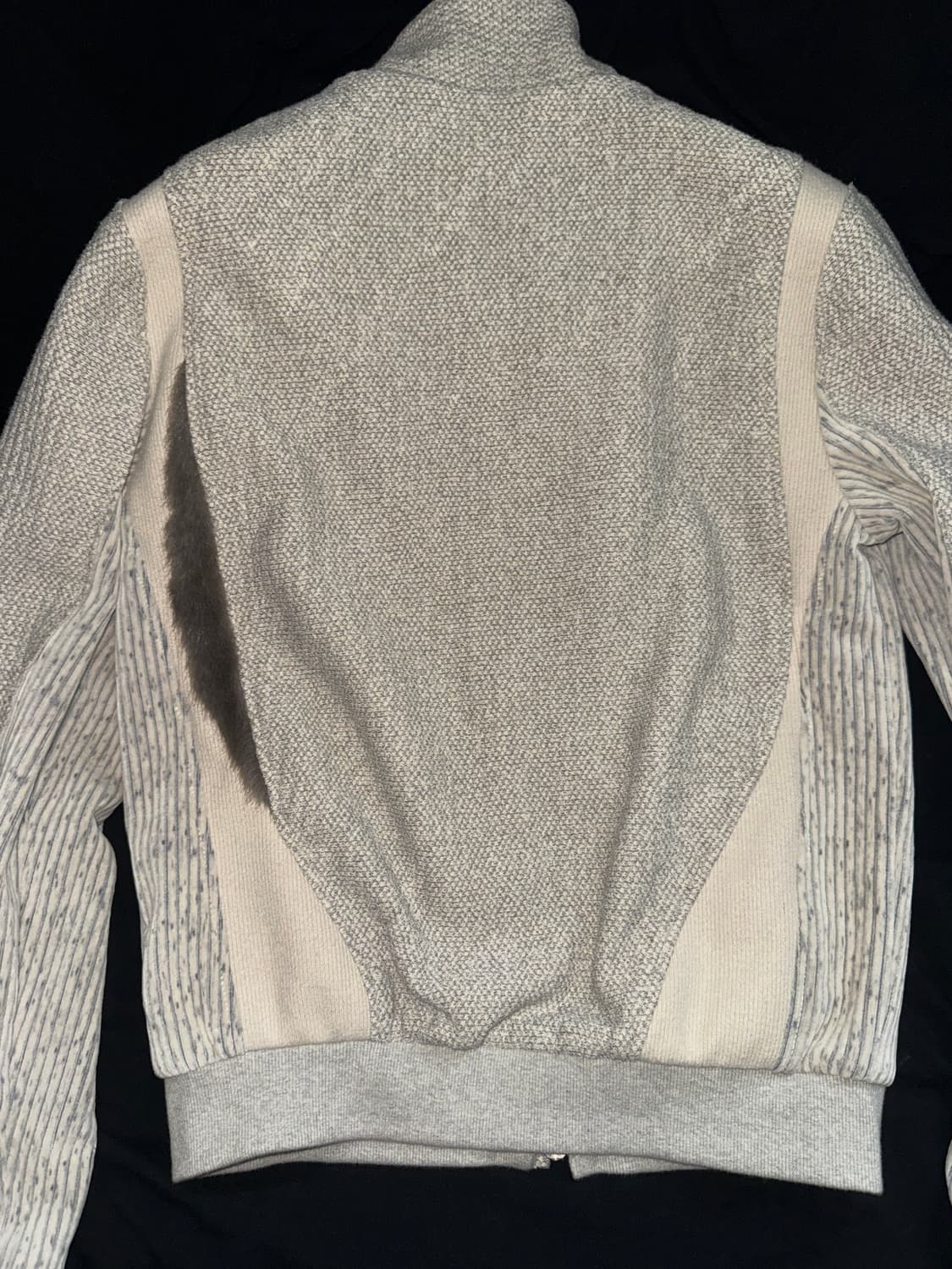 EP.8 01 JERSEY MELANGE GRAY XS사이즈 착샷O 상품이미지4