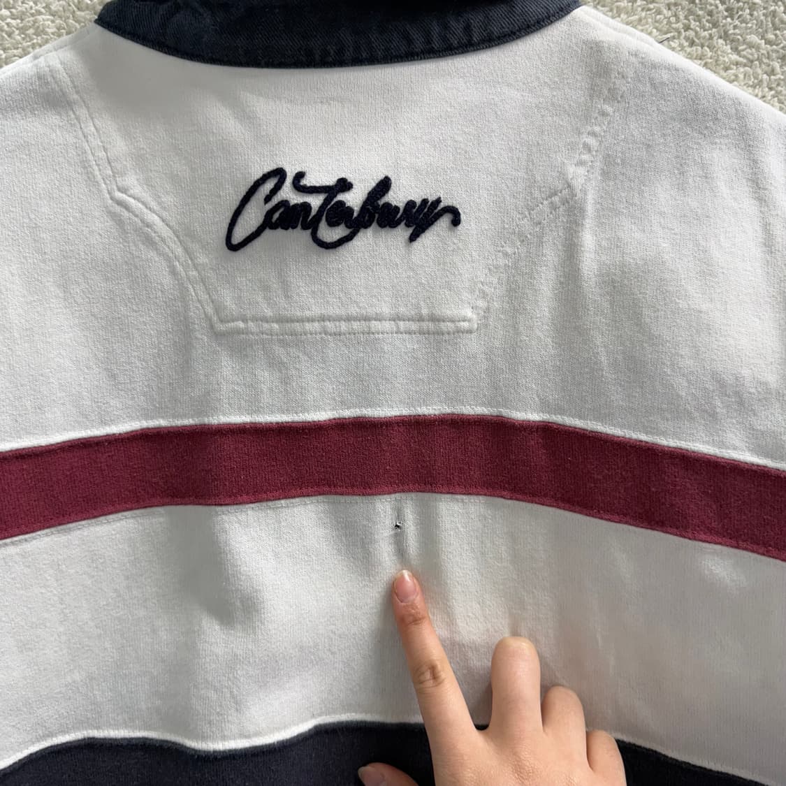 [3L] 캔터베리 오브 뉴질랜드 반팔 럭비티 상품이미지8