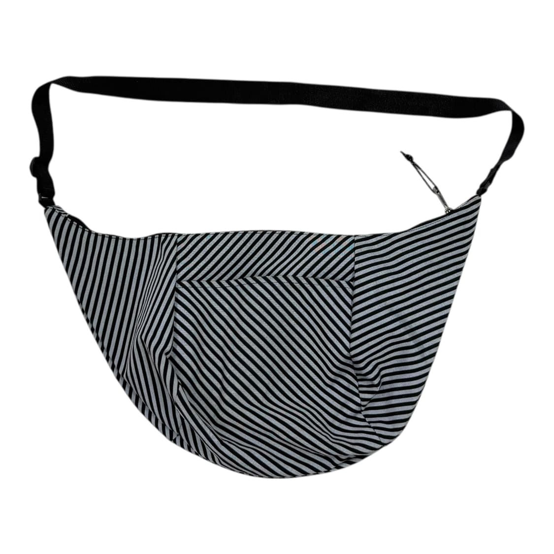 이스트팩 빈티지 스트라이프 반달백 크로스백 가방 상품이미지3