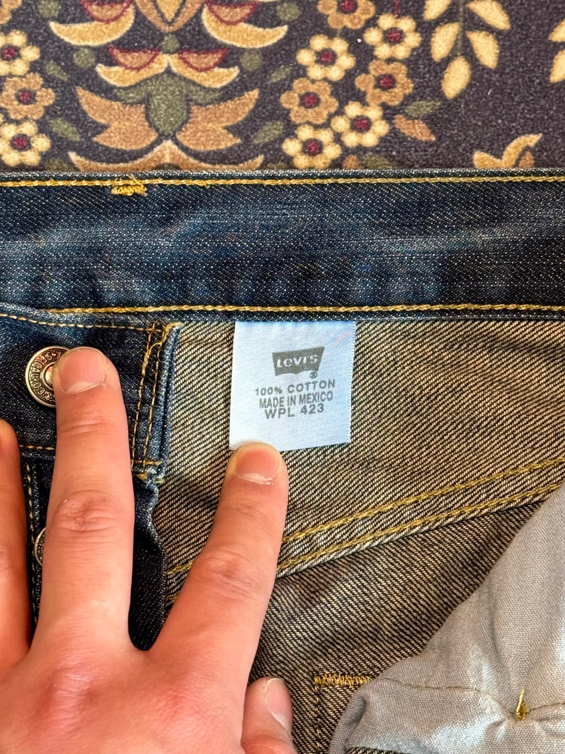 00s 멕시코 리바이스 501 데님팬츠 상품이미지5