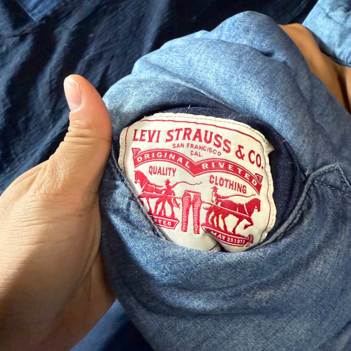 리바이스 덕다운 리버시블 베스트 95 상품이미지4