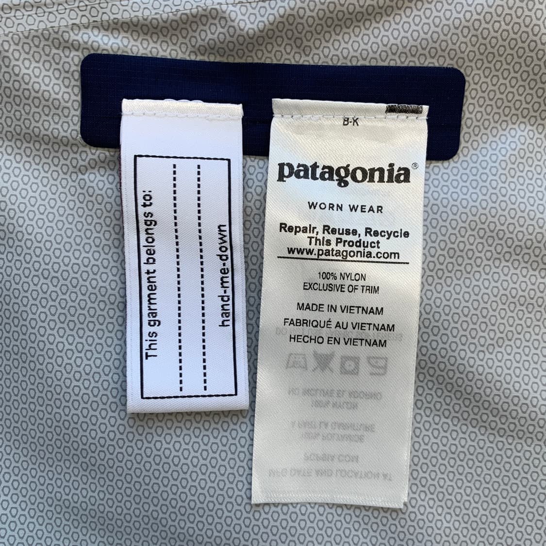 파타고니아 키즈 바람막이 후드 윈드 브레이커 1782 상품이미지10