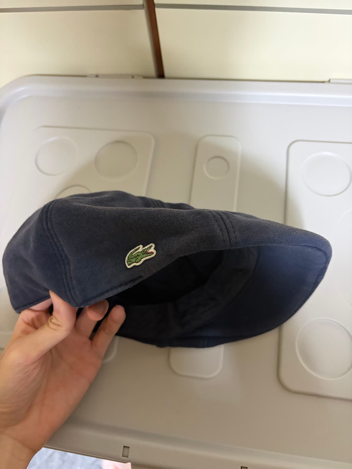빈티지 라코스테 헌팅캡 상품이미지3