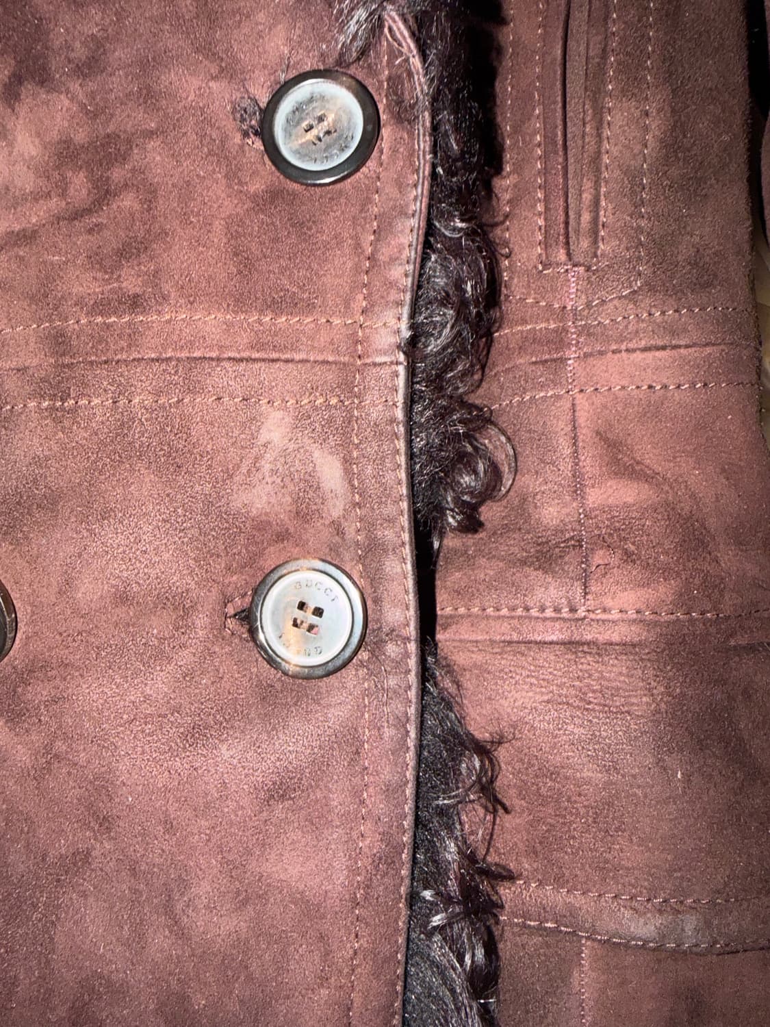 GUCCI by TOMFORD 01aw 몽골리안 퍼머넌트 무통 퍼재킷 상품이미지3