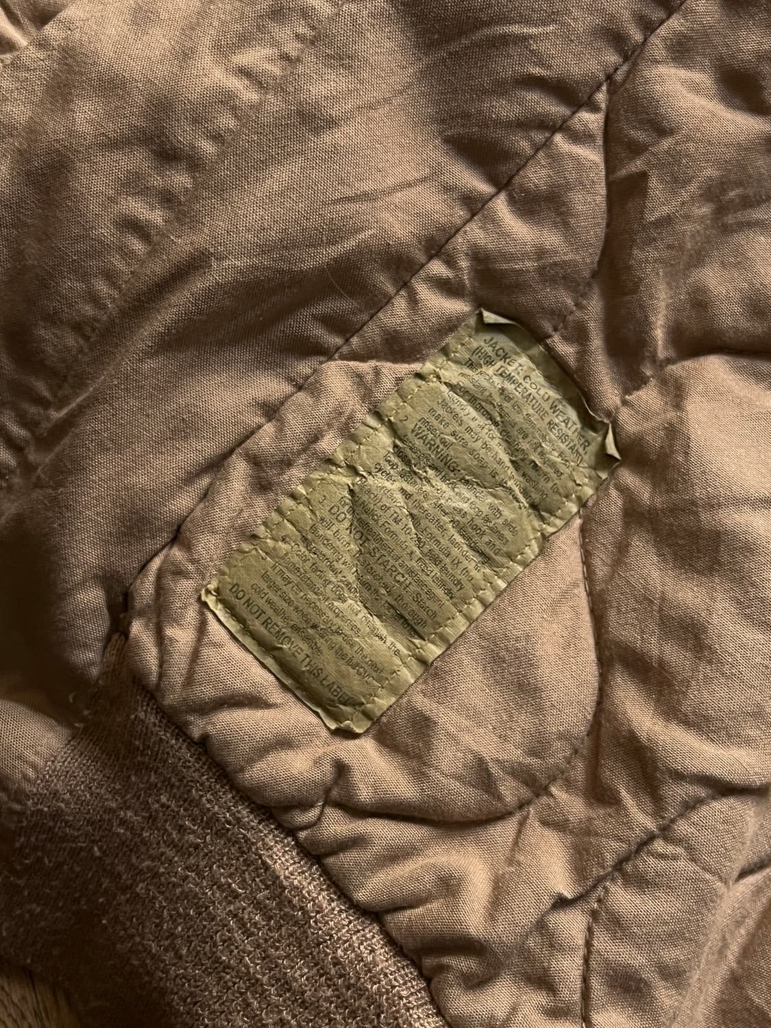 [L]00's U.S ARMY 데저트 탄 CVC 탱커자켓 상품이미지8