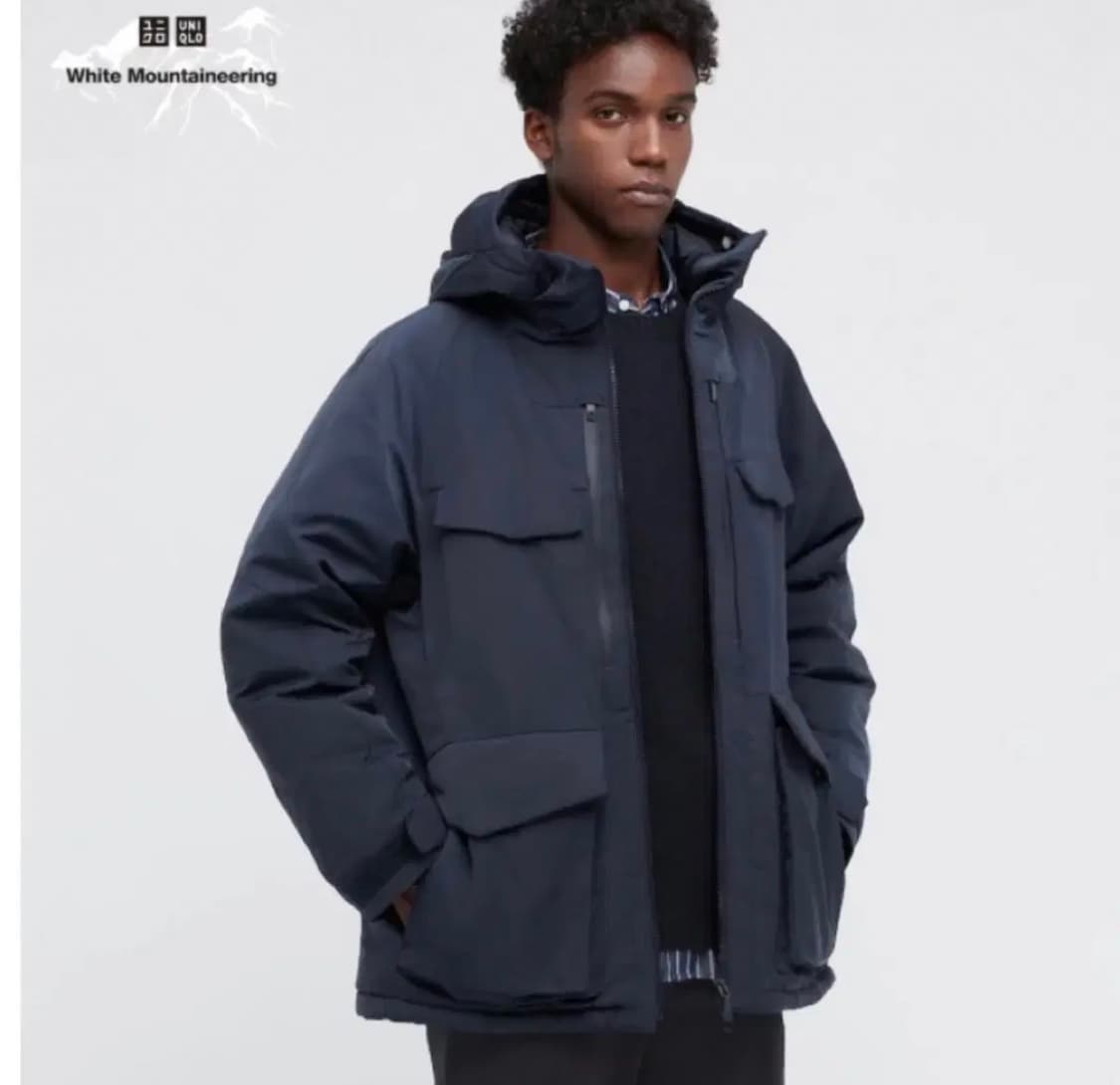 유니클로 x 화이트마운티니어링 하이브리드 다운 파카 상품이미지1