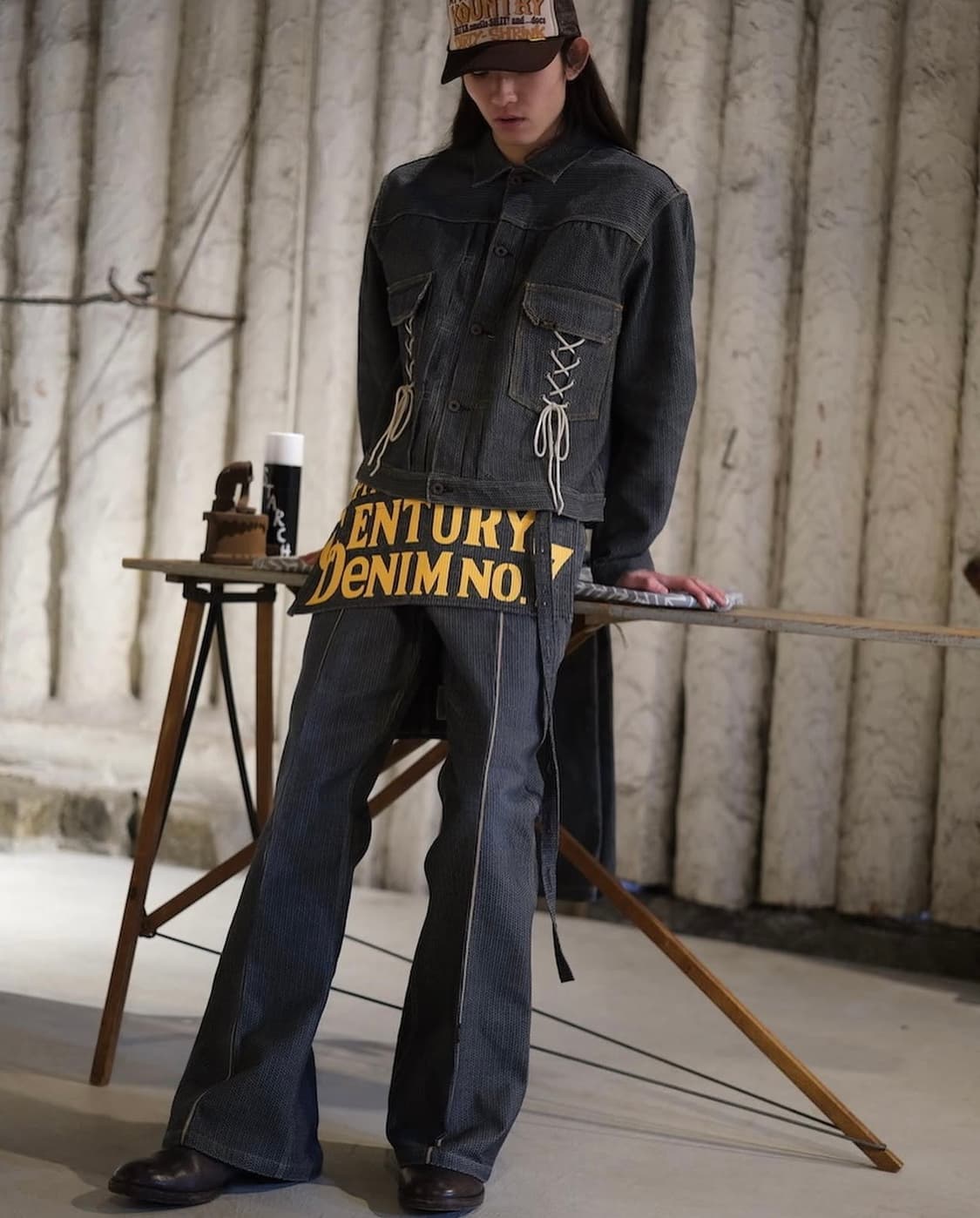 캐피탈 센츄리 데님 NO.7 2Way 애드 에이프런 상품이미지2