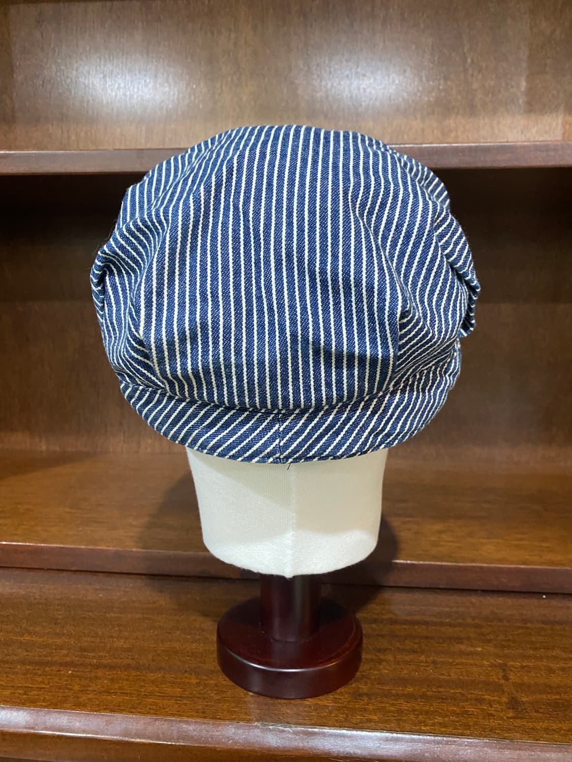 JPN hickory stripe denim cap 상품이미지5