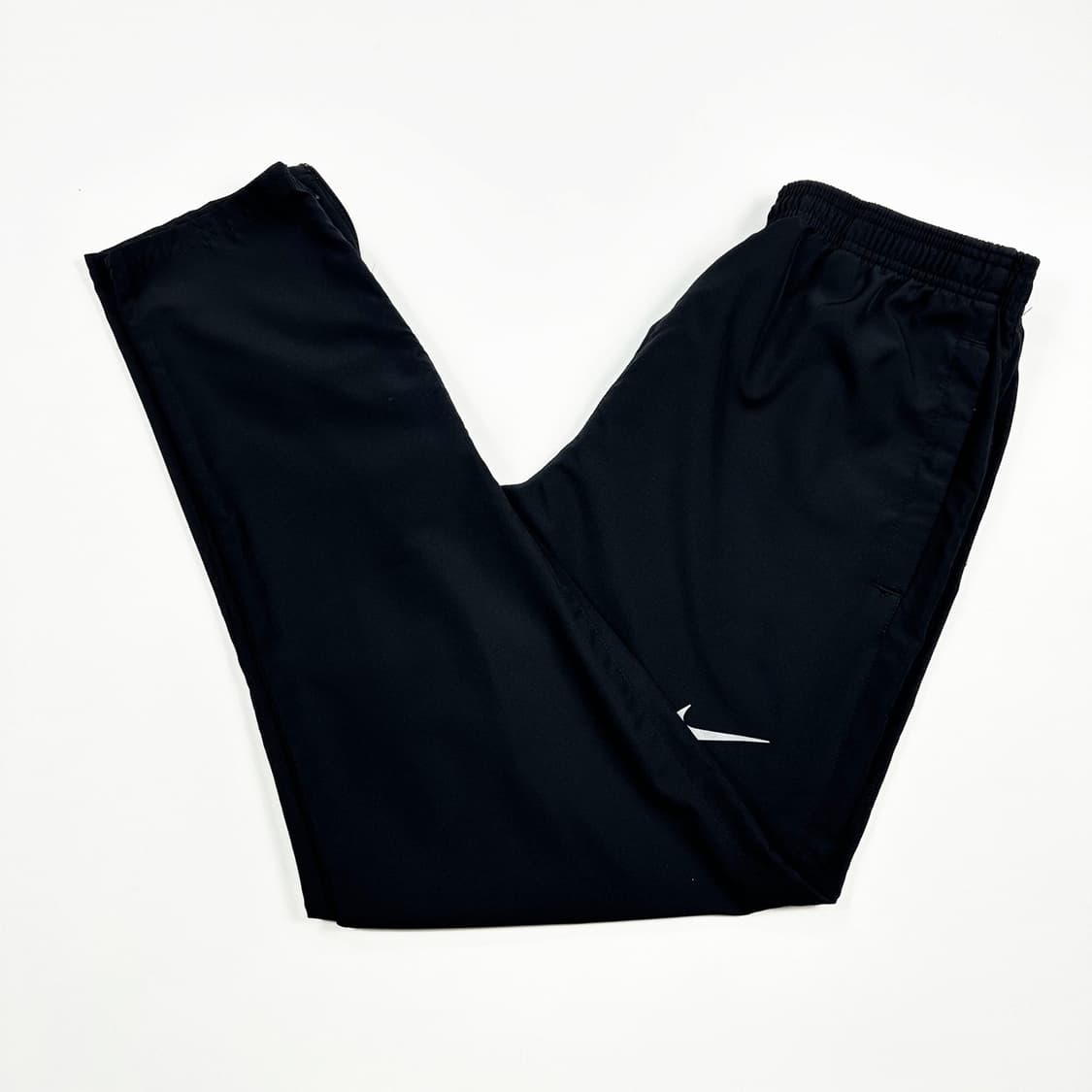 나이키 스우시 드라이 핏 블랙 우븐팬츠 (M) 상품이미지2