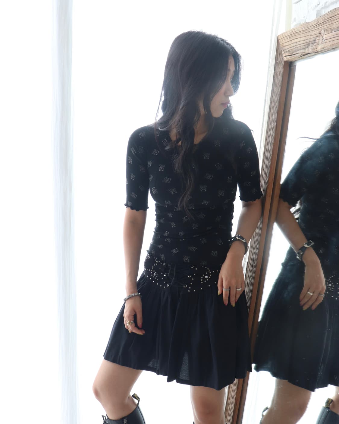 [Hysteric Mini] Fuckbear Lace Pullover 상품이미지2
