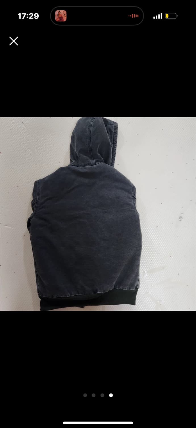 칼하트 액티브 자켓 WJ130 모스그린 상품이미지4