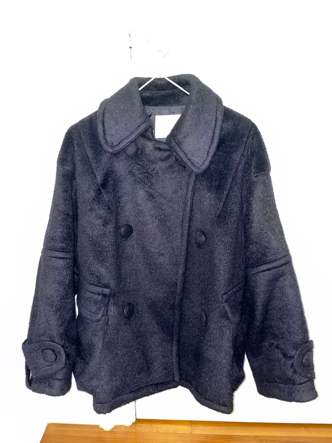 타입서비스웹 하프 코트 네이비 상품이미지6