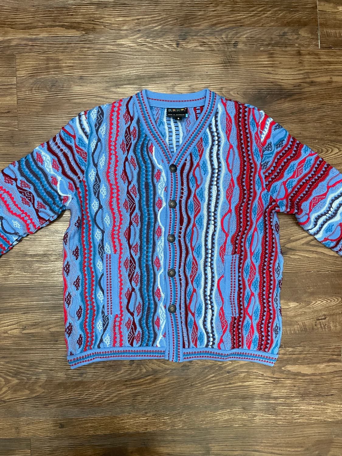 쿠지 COOGI 케이블 가디건 상품이미지1