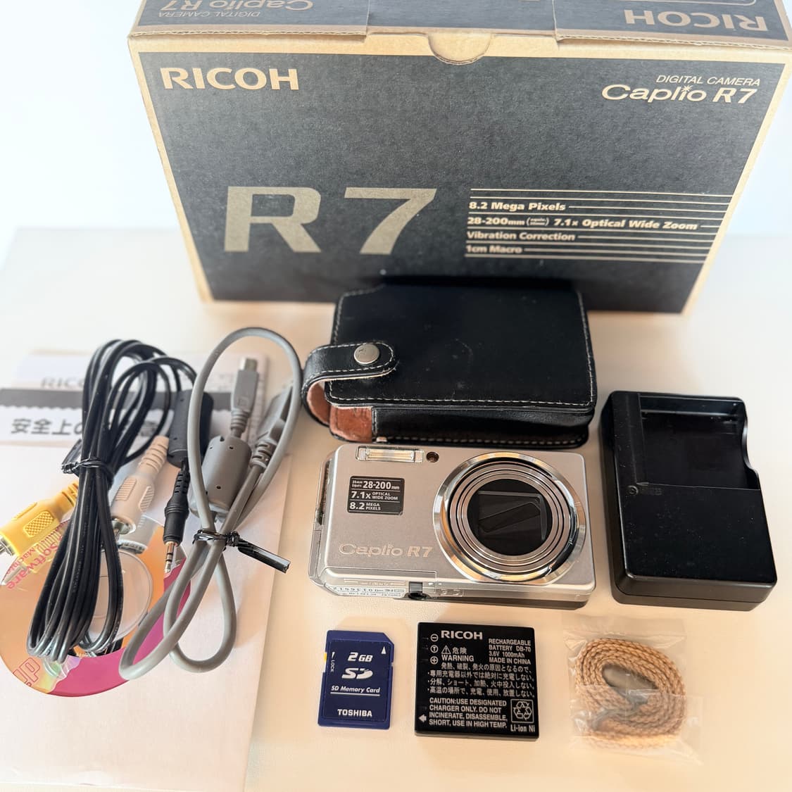 ✨리코 카프리오R7 풀박스 ✨ 빈티지 디카 Ricoh Caplio 상품이미지3
