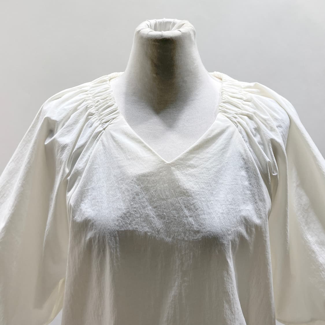 튜브 여 바스락 스트링 블라우스 F 영구제  상품이미지2