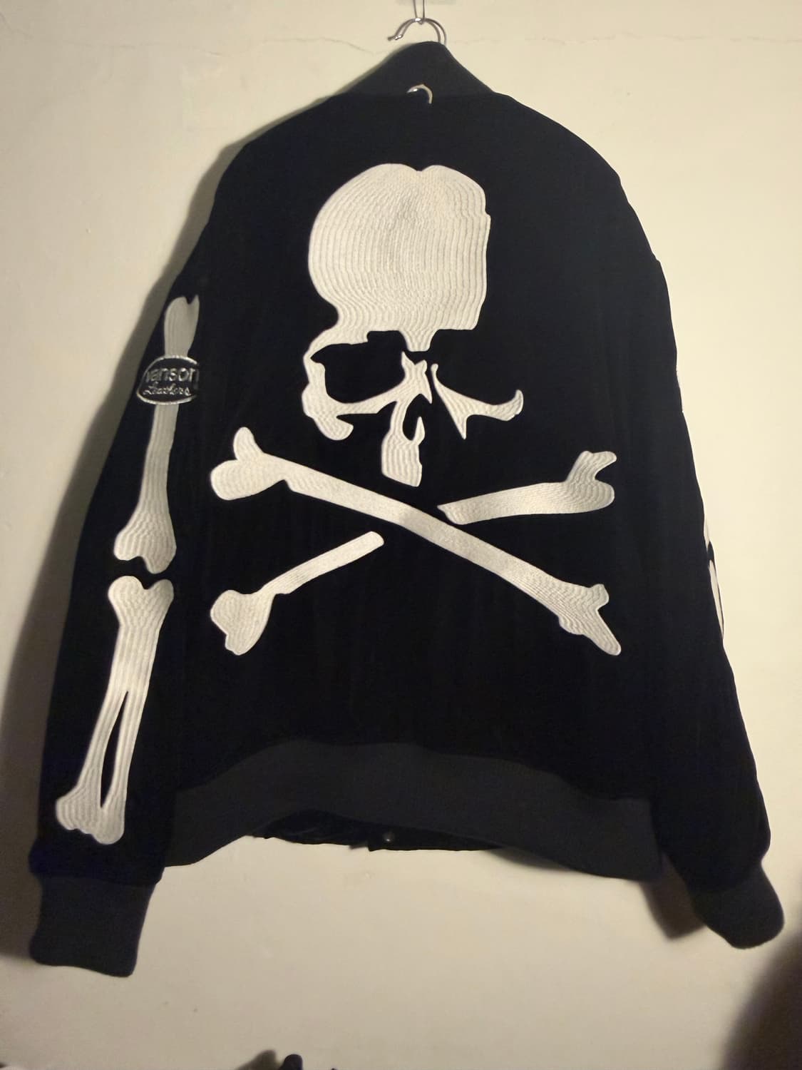 마스터마인드 월드 X 벤슨 벨벳 봄버 XL 상품이미지2