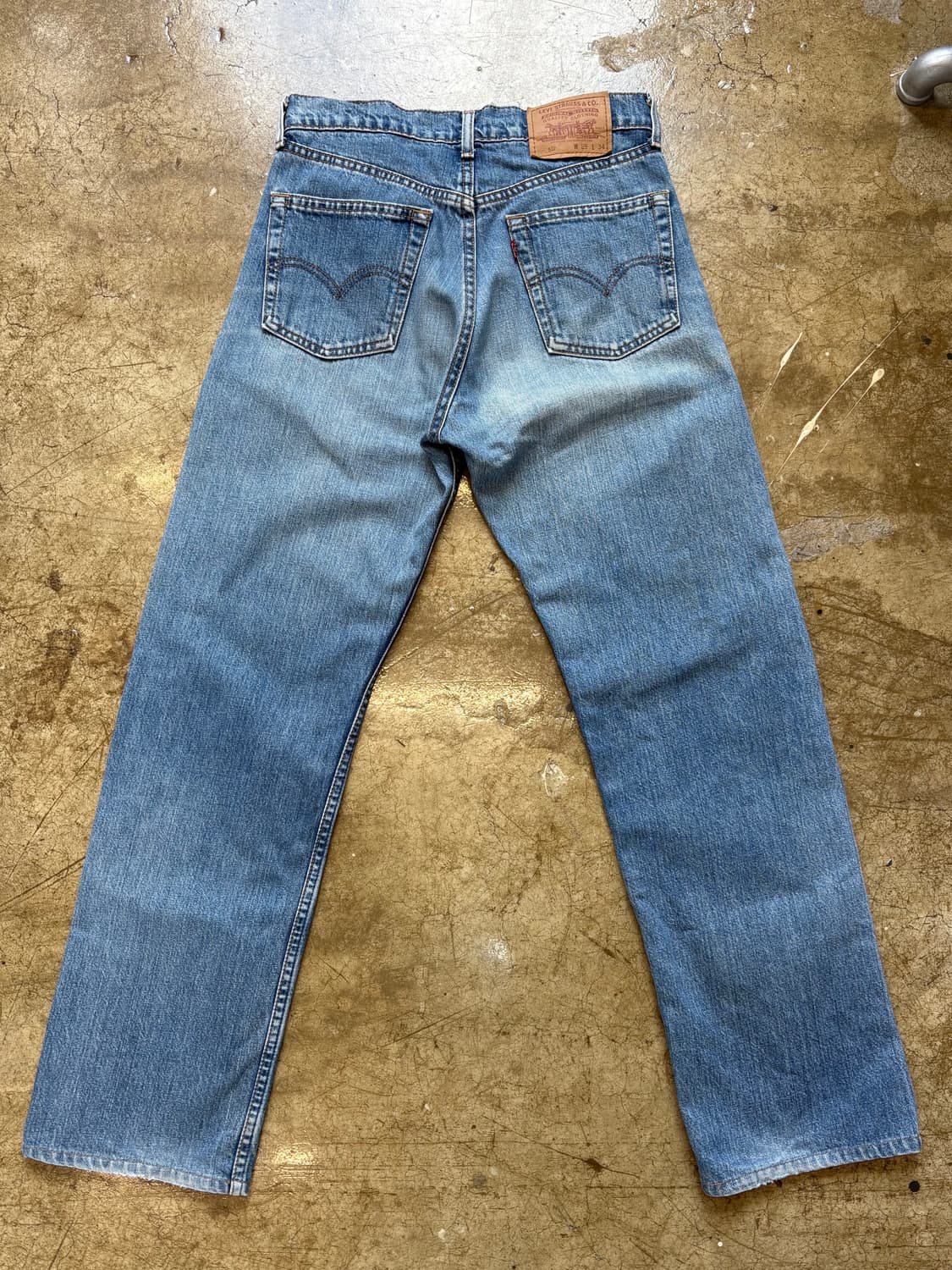 90s 96년 생산 리바이스 512 데님 상품이미지6