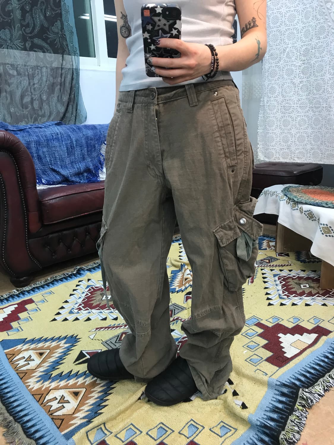 빈티지 포켓 카고팬츠 (Z998) 상품이미지1