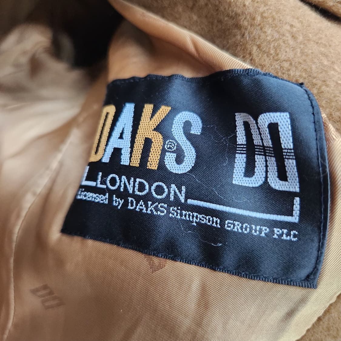 닥스 카멜색상 울/알파카 코트 L 상품이미지5