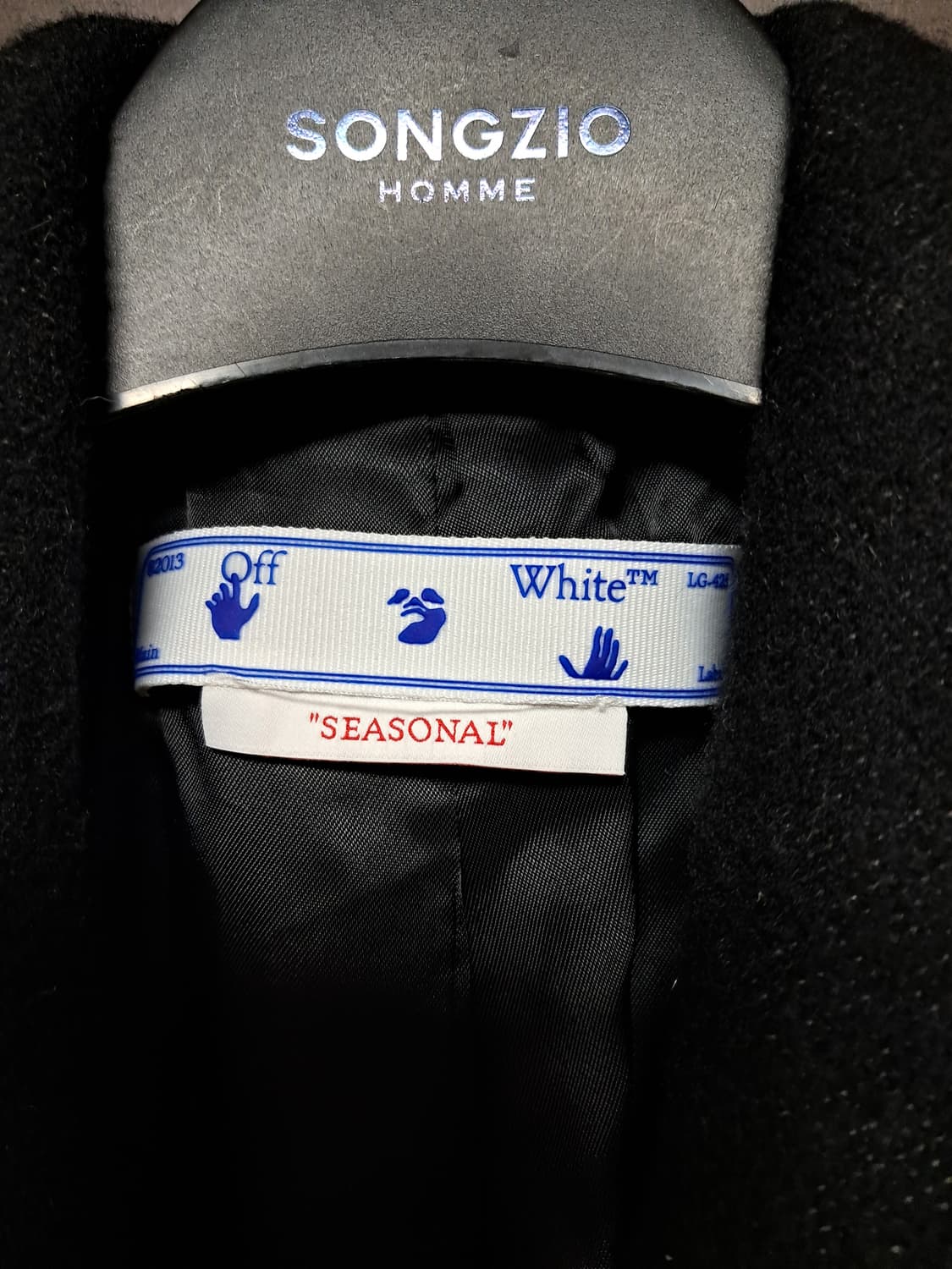 오프화이트 리미티드 한정판 코트 새제품 상품이미지2