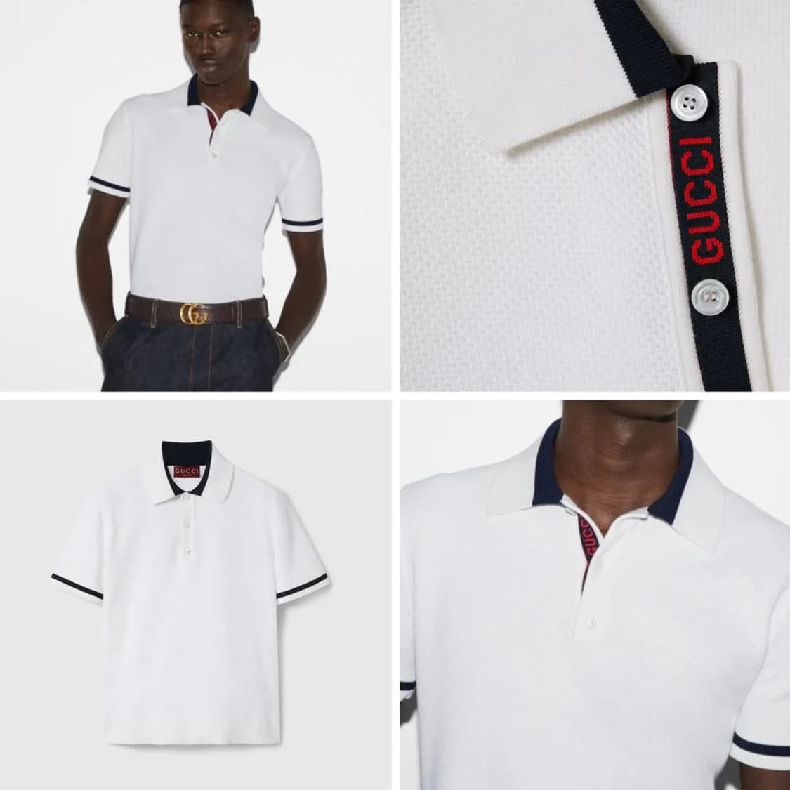 구찌 GUCCI 24 인타르시아 폴로 셔츠 상품이미지2