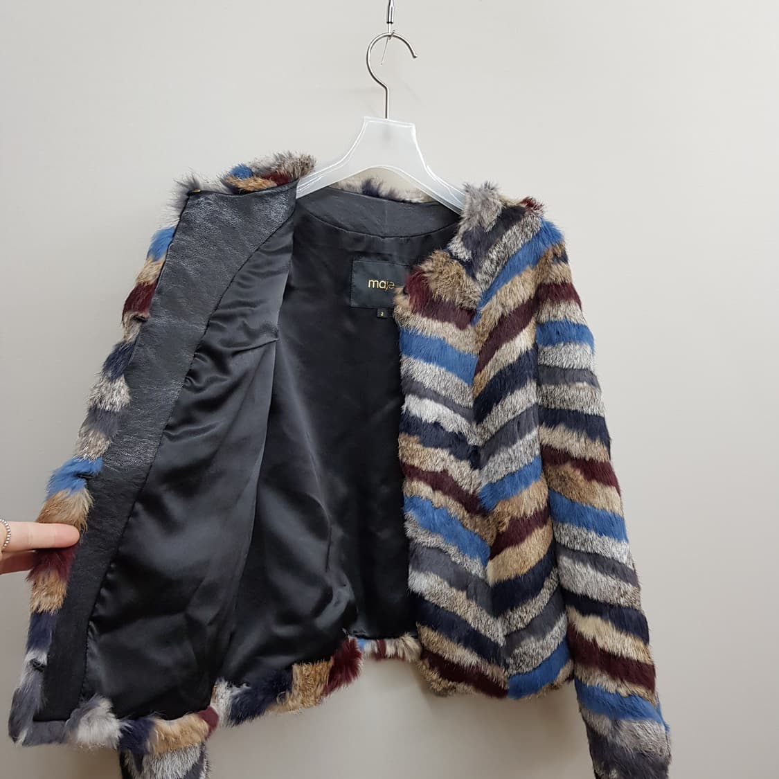 MAJE 마쥬 유인나 래빗퍼 자켓 2사이즈 상품이미지6