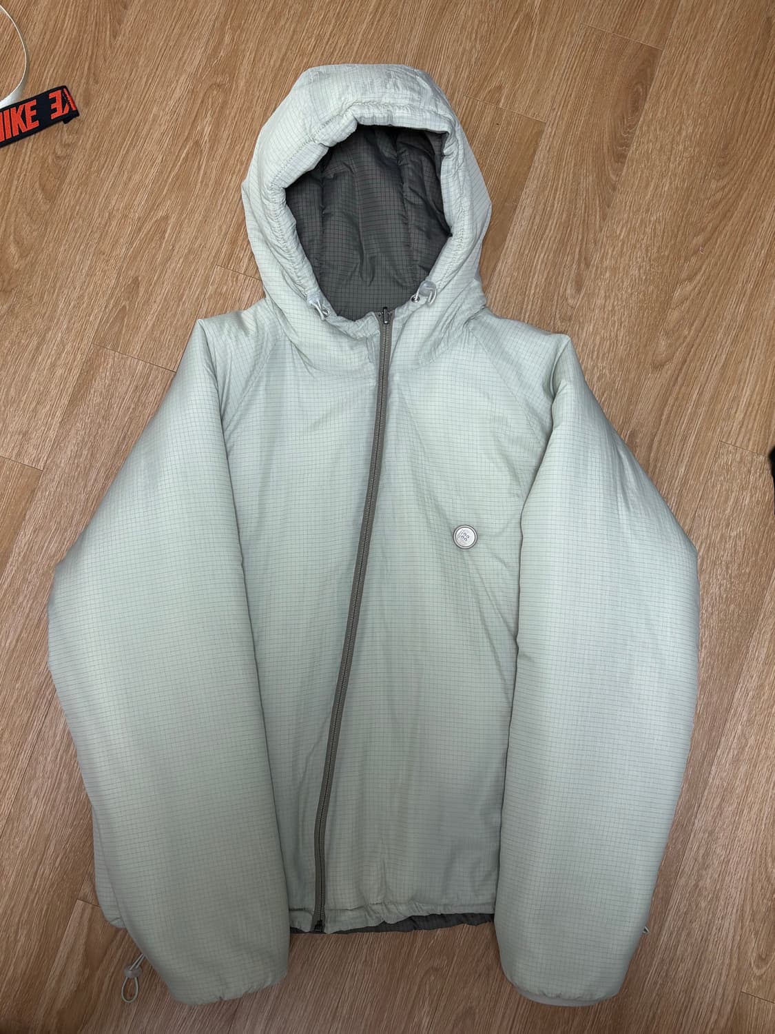 인앤양인하모니 리버시블 패딩 피스타치오 상품이미지5