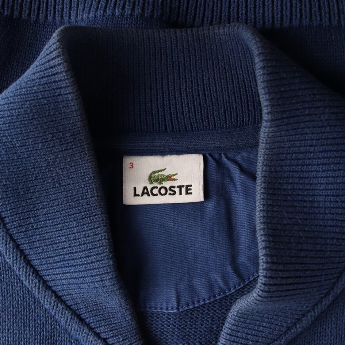 라코스테 빈티지 블루종 니트 가디건 3 상품이미지5