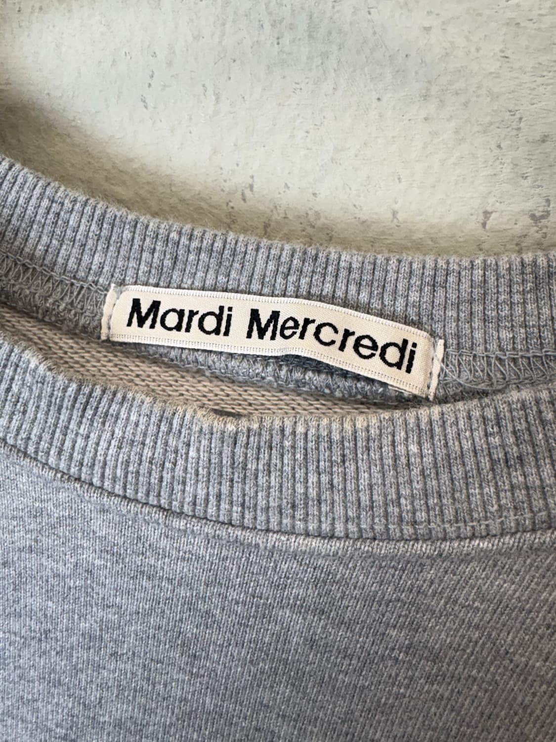 마르디메크르디 플라워 프린팅 맨투맨 상품이미지6