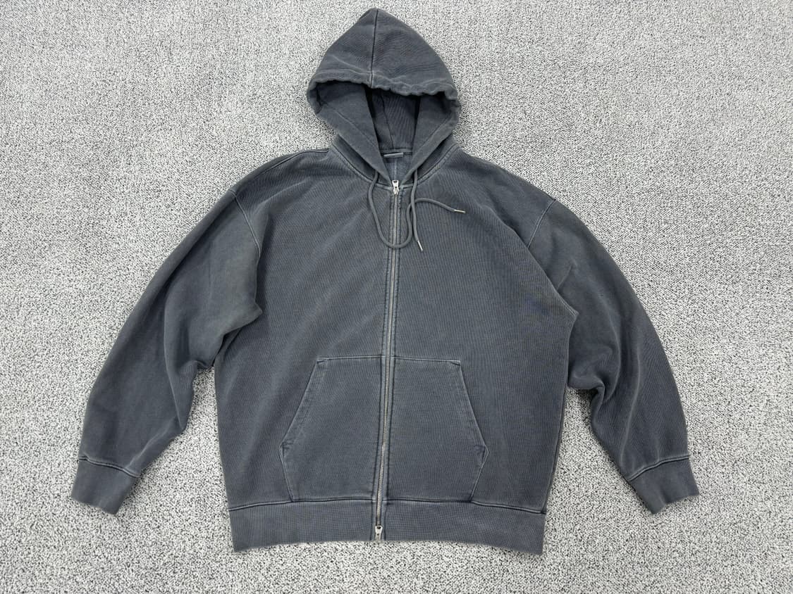 [새상품] SOVERMENT 980G 피그먼트 후드집업 상품이미지1