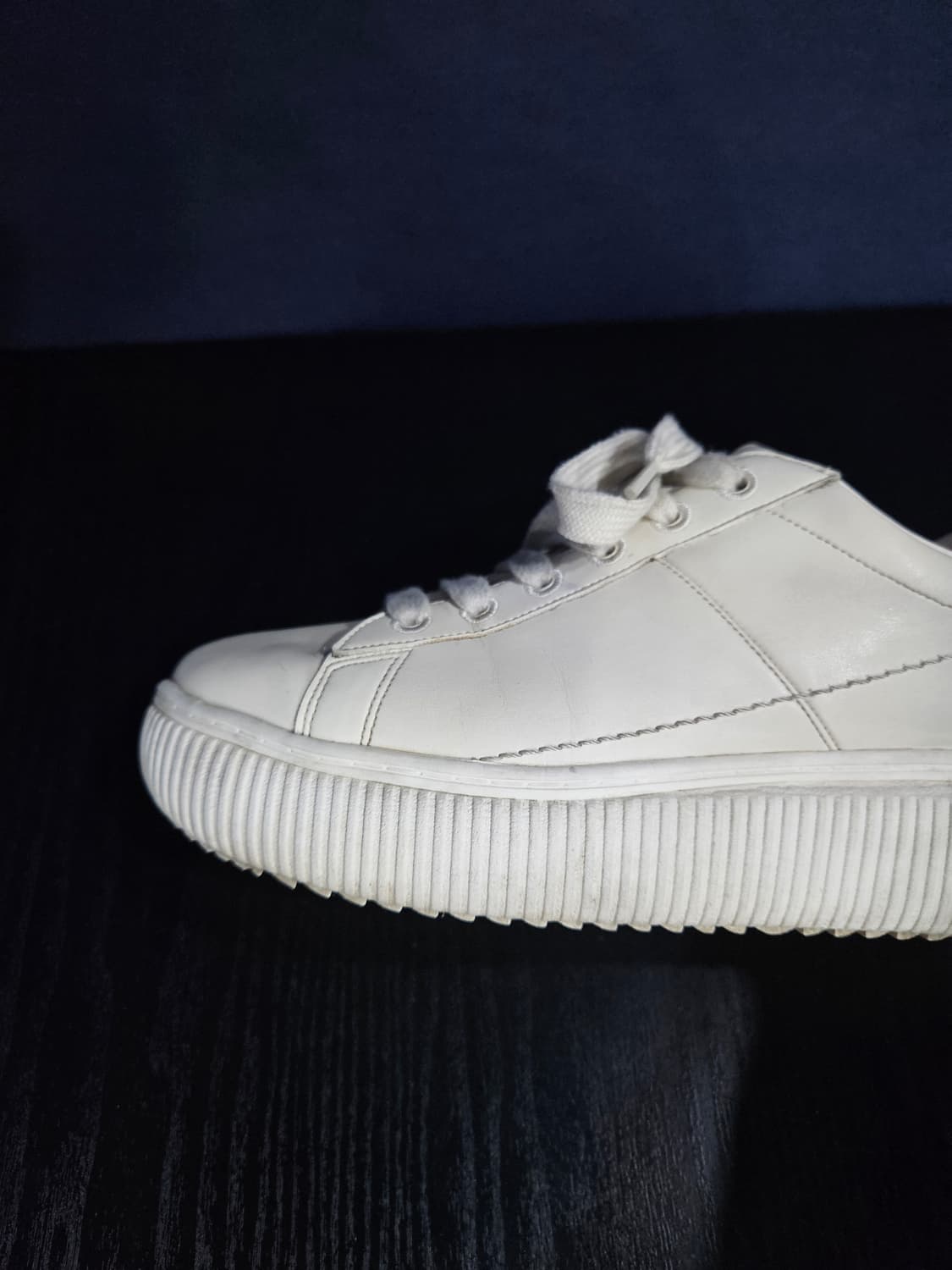 오니츠카 타이거 아이보리 남성 265 키높이 스니커즈 상품이미지6