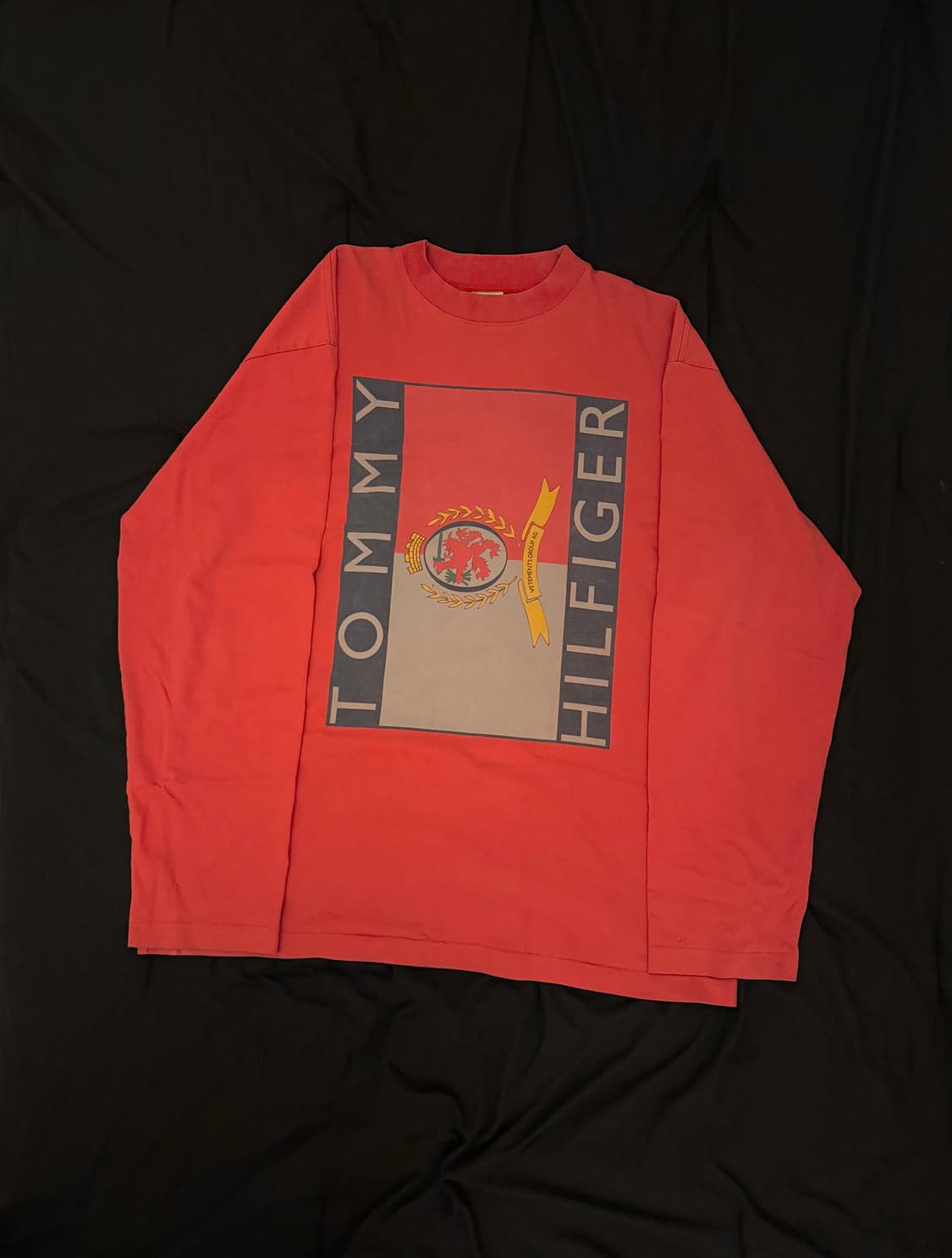 베트멍 타미힐피거 18ss 워싱 롱 슬리브 상품이미지1