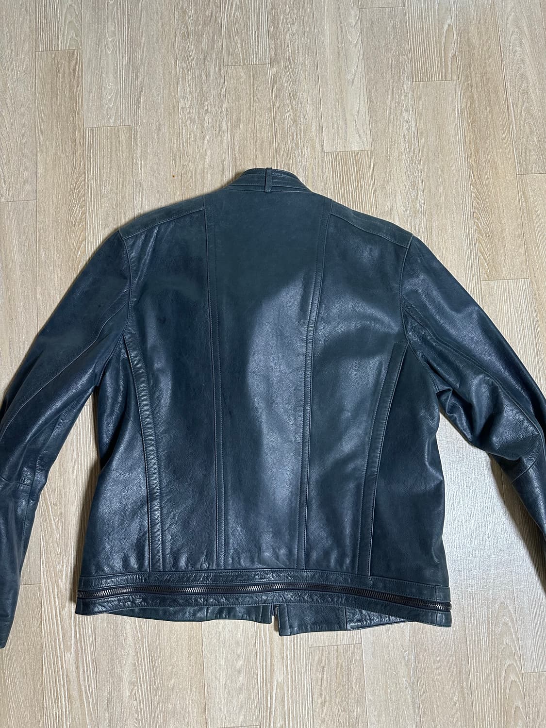 DKNY 빈티지 라이더 레더 자켓 L사이즈 상품이미지2