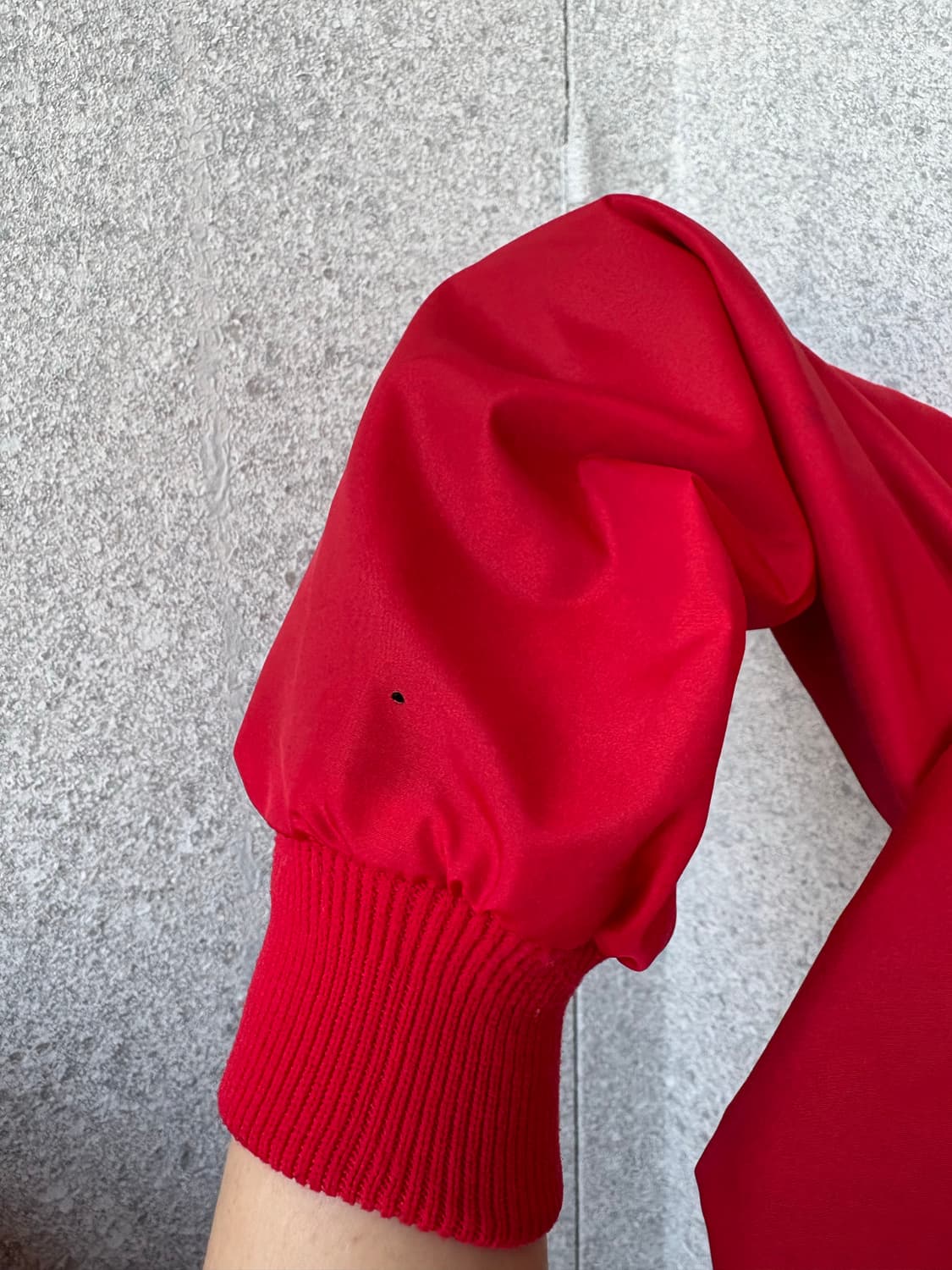 80's 파타고니아 신칠라 쉘드 봄버 자켓 레드 아쿠아블루 M 상품이미지8