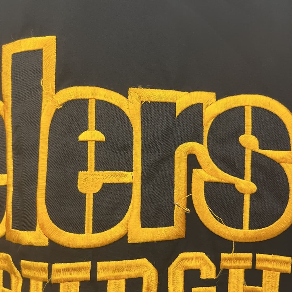 NFL 피츠버그 스틸러스 올드스쿨 레트로 펑크 바시티자켓 S C09970 상품이미지6