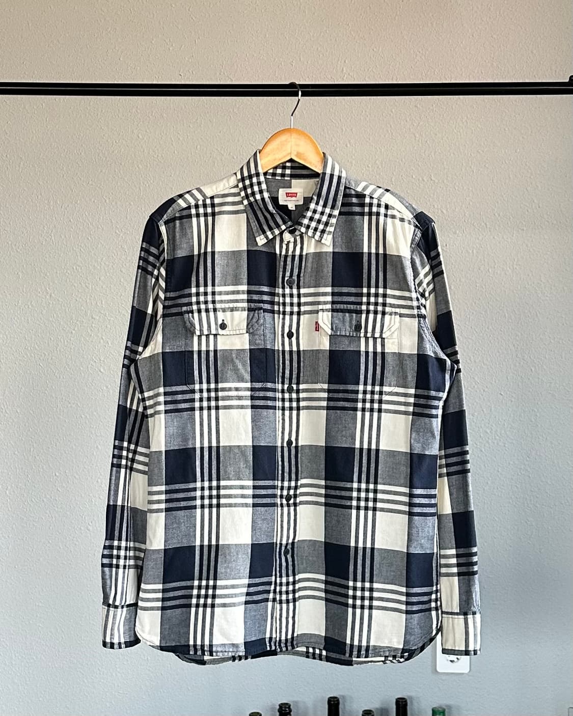 [M]리바이스 Levi's 플레이드 포켓 워크 셔츠 상품이미지1